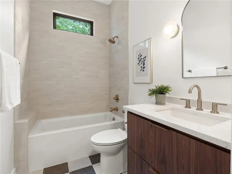 Furnished interior view inside a new home in , Decatur (Image 44).