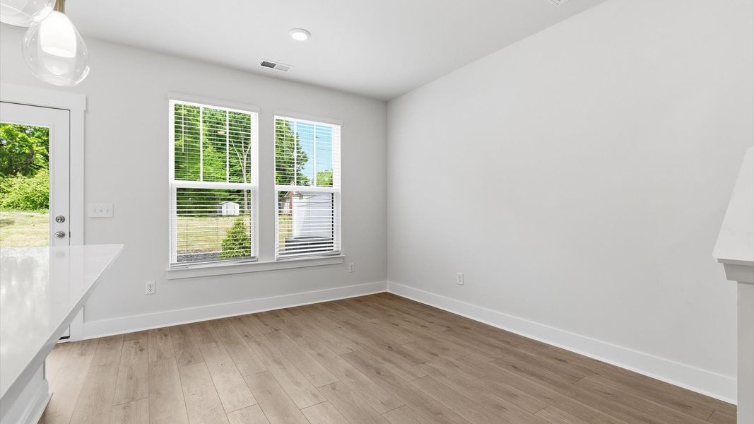 Furnished interior view inside a new home in Gresham Station, Simpsonville (Image 18).