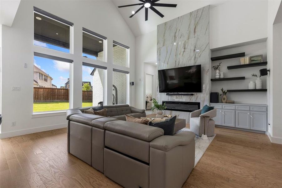 Furnished interior view inside a new home in , Prosper (Image 12). Furnished interior view inside a new home in , Prosper (Image 12).