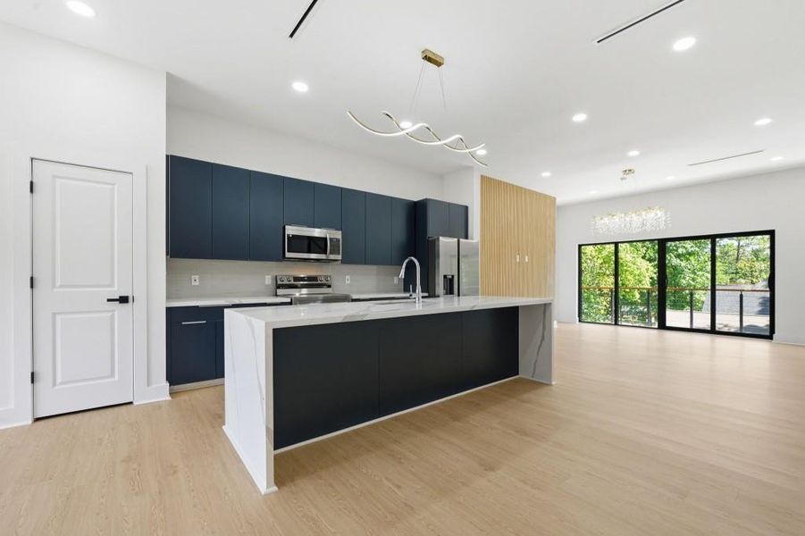Furnished interior view inside a new home in , Decatur (Image 17).