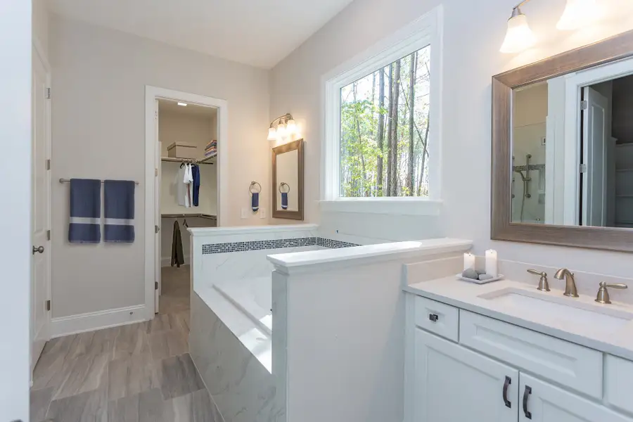 Representative furnished interior of a home built from the Wylie by Caruso Homes in Magnolia Acres, Fuquay Varina (Image 12).