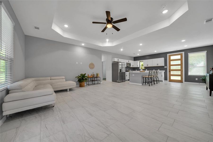Furnished interior view inside a new home in , Wills Point (Image 6).