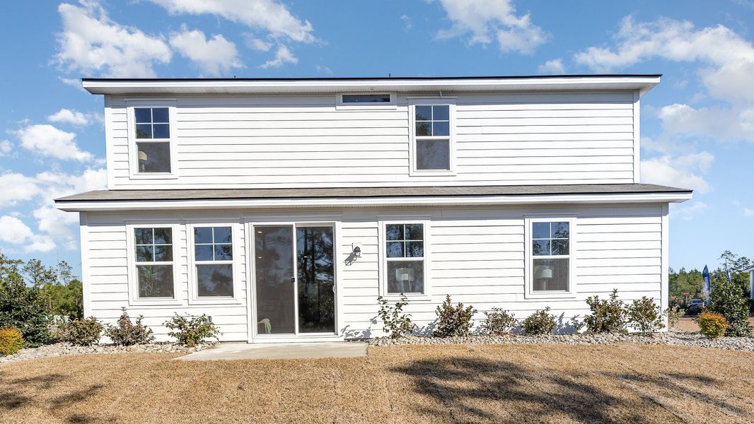 Representative exterior details of a home built from the TILLMAN by D.R. Horton in Auberon Woods, Conway (Image 4).