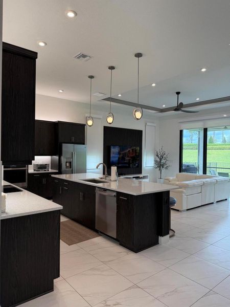 Furnished interior view inside a new home in , Port St. Lucie (Image 9). Furnished interior view inside a new home in , Port St. Lucie (Image 9).