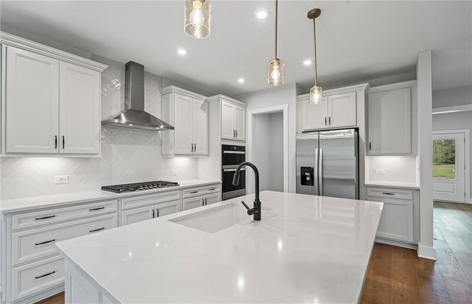 Furnished interior view inside a new home in Oakwood, Cumming (Image 10).