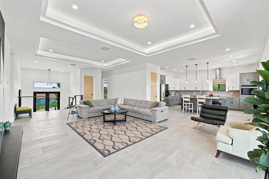 Furnished interior view inside a new home in , Port Richey (Image 49).
