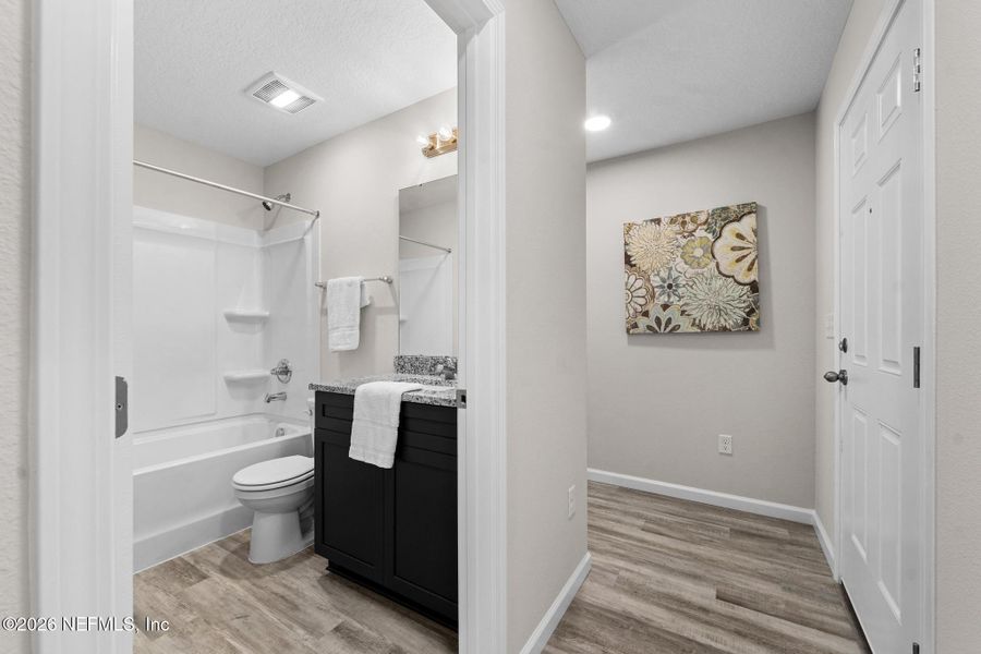 Furnished interior view inside a new home in , Jacksonville (Image 15).