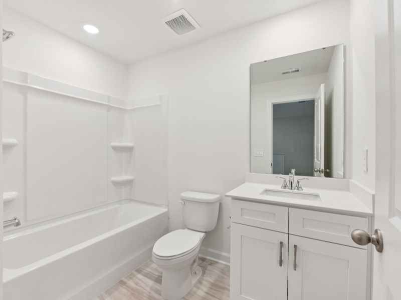 Furnished interior view inside a new home in Meadows at Wilson Farms - The Summit Series, Fort Mill (Image 6).