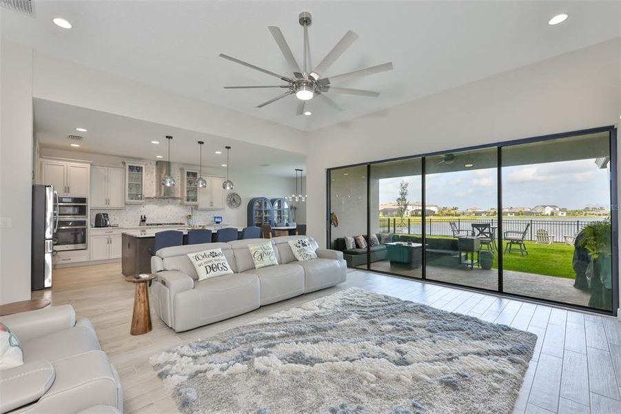 Furnished interior view inside a new home in Waterset, Apollo Beach (Image 19). Furnished interior view inside a new home in Waterset, Apollo Beach (Image 19).