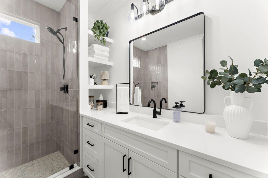 Furnished interior view inside a new home in , Summerville (Image 54).