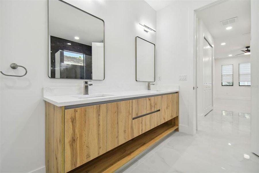 Furnished interior view inside a new home in , Tampa (Image 12).