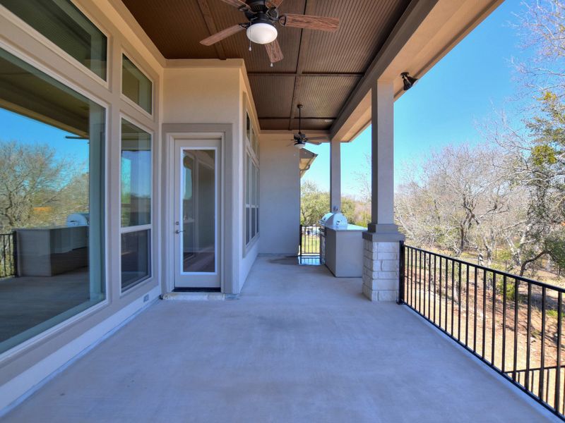 Representative exterior details of a home built from the Siena III by Giddens Homes in Clearwater Ranch, Liberty Hill (Image 82).
