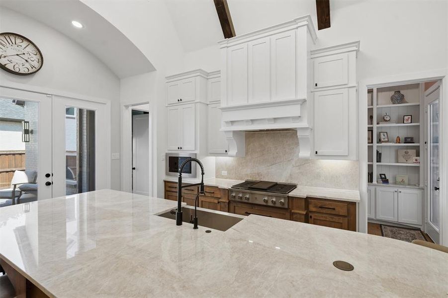 Furnished interior view inside a new home in Trinity Falls: 70ft. lots, McKinney (Image 14).
