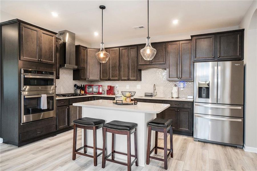 Furnished interior view inside a new home in , Dallas (Image 14).
