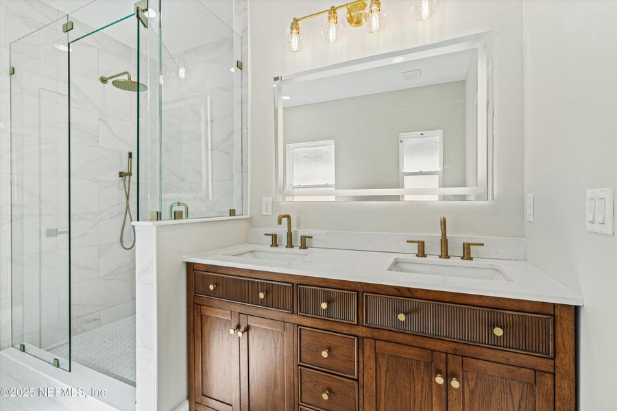 Furnished interior view inside a new home in , Jacksonville (Image 16).