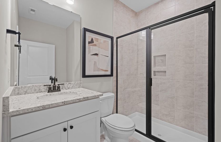 Furnished interior view inside a new home in Del Webb Wilmington at Mallory Creek, Leland (Image 11). Furnished interior view inside a new home in Del Webb Wilmington at Mallory Creek, Leland (Image 11).