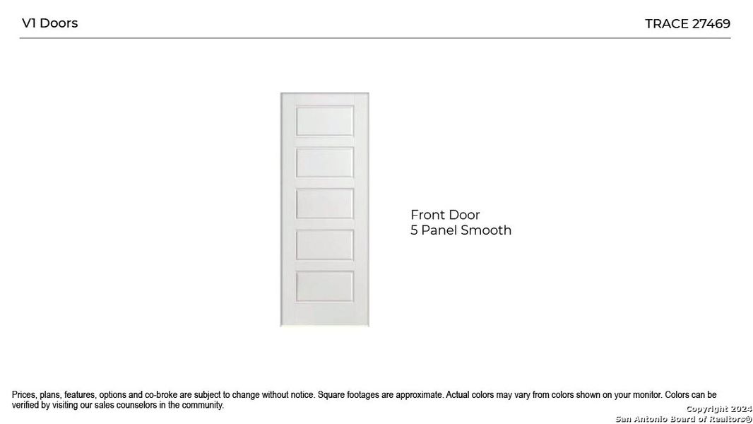 Sample of building materials used in homes in Trace, San Marcos (Image 33).