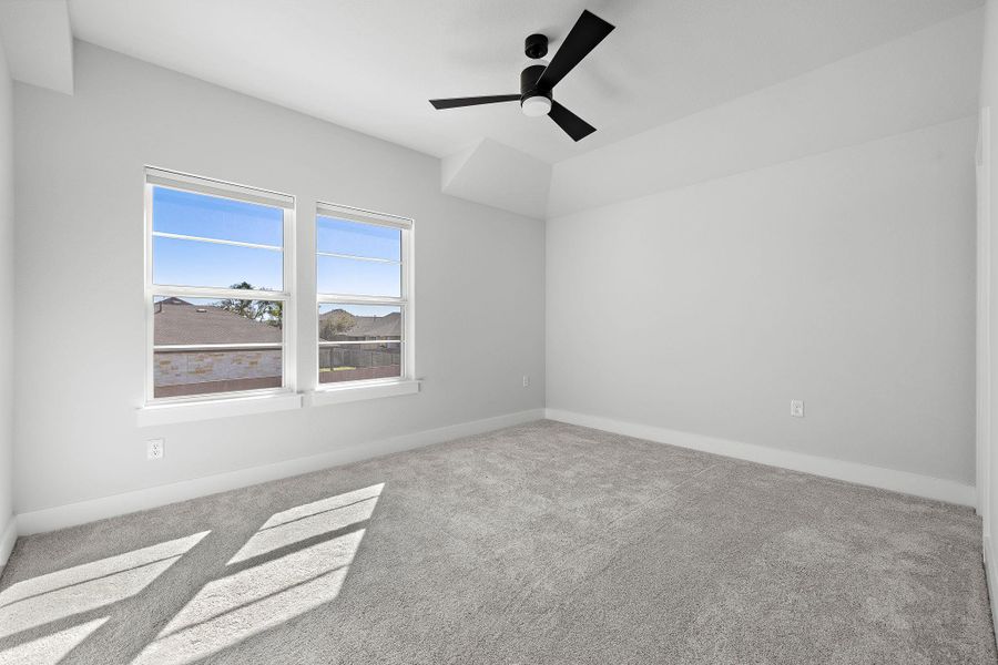 Third bedroom upstairs faces the street