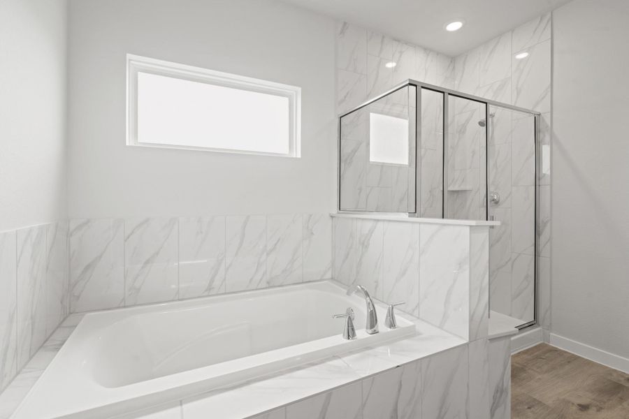 Furnished interior view inside a new home in Sunterra Lakes, Brookshire (Image 10).