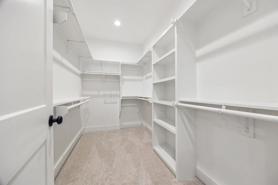 Current primary closet. Current primary closet.