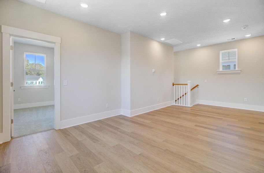 Spacious, unfurnished interior of a new home in Indigo Grove Single Family Homes, Johns Island (Image 44).