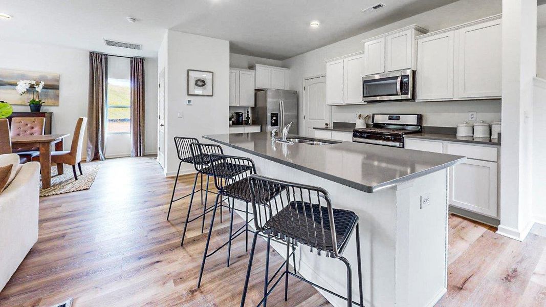 Representative furnished interior of a home built from the The Elston by D.R. Horton in Palm Coast Homesites, Palm Coast (Image 9).