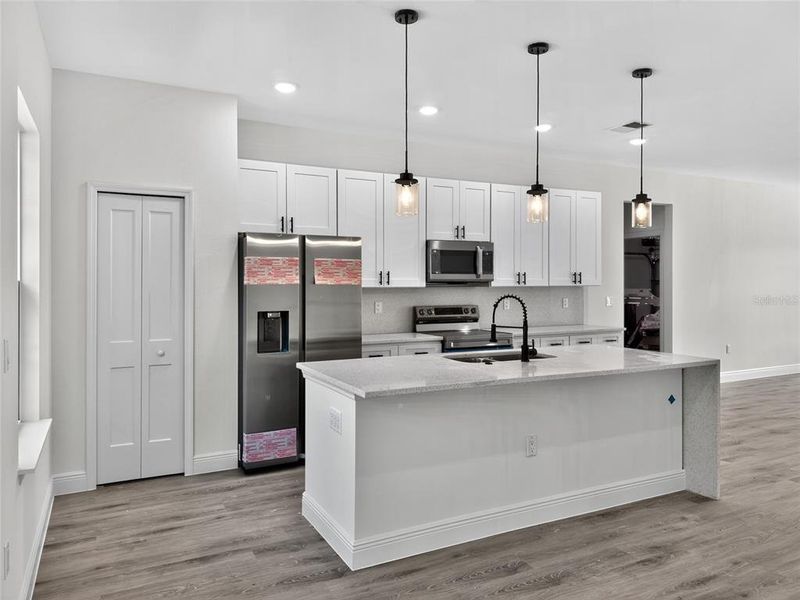 Furnished interior view inside a new home in , Ocala (Image 9). Furnished interior view inside a new home in , Ocala (Image 9).