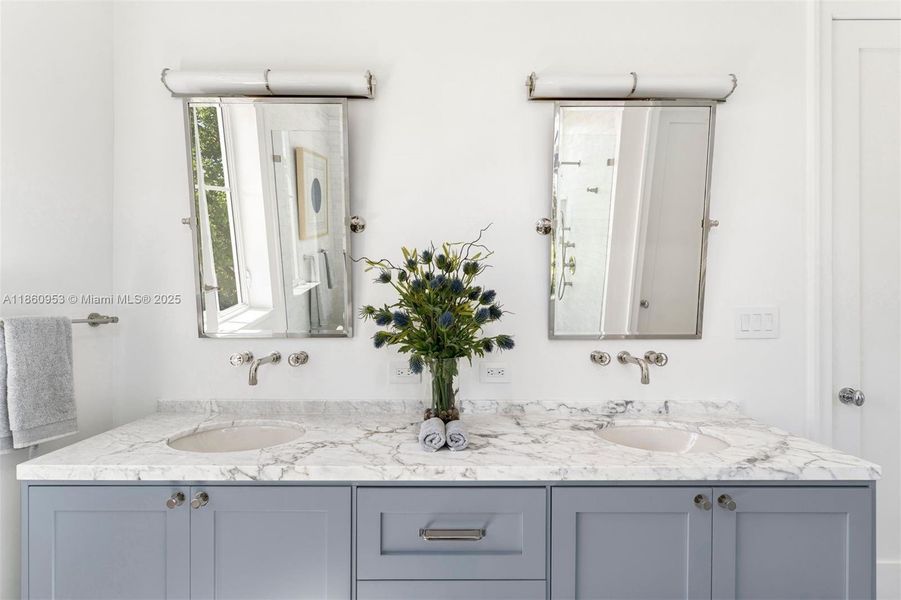 Furnished interior view inside a new home in , Key Biscayne (Image 35). Furnished interior view inside a new home in , Key Biscayne (Image 35).