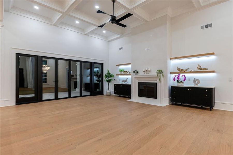 Furnished interior view inside a new home in , Monroe (Image 110).