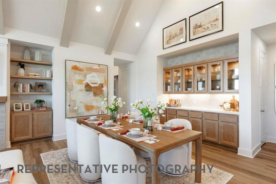 Furnished interior view inside a new home in Sonoma Verde, McLendon-Chisholm (Image 35).