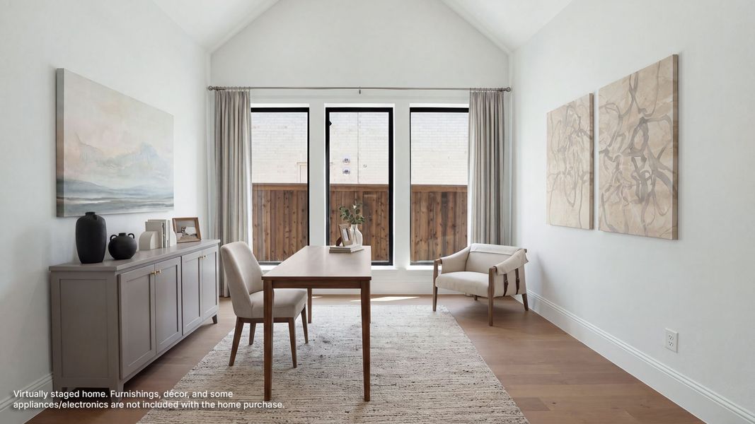 Furnished interior view inside a new home in Adkins Park, Hurst (Image 10).