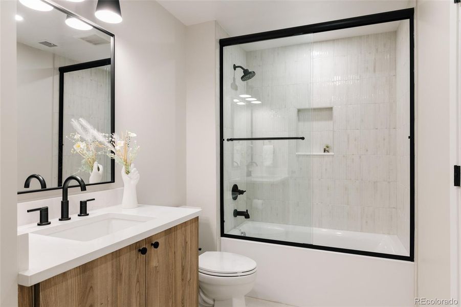 Furnished interior view inside a new home in , Denver (Image 34).