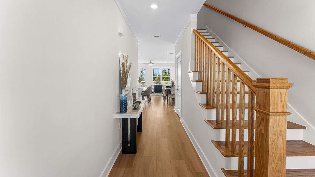 Representative furnished interior of a home built from the The Islamorada by D.R. Horton in WindMark Beach, Port Saint Joe (Image 6).