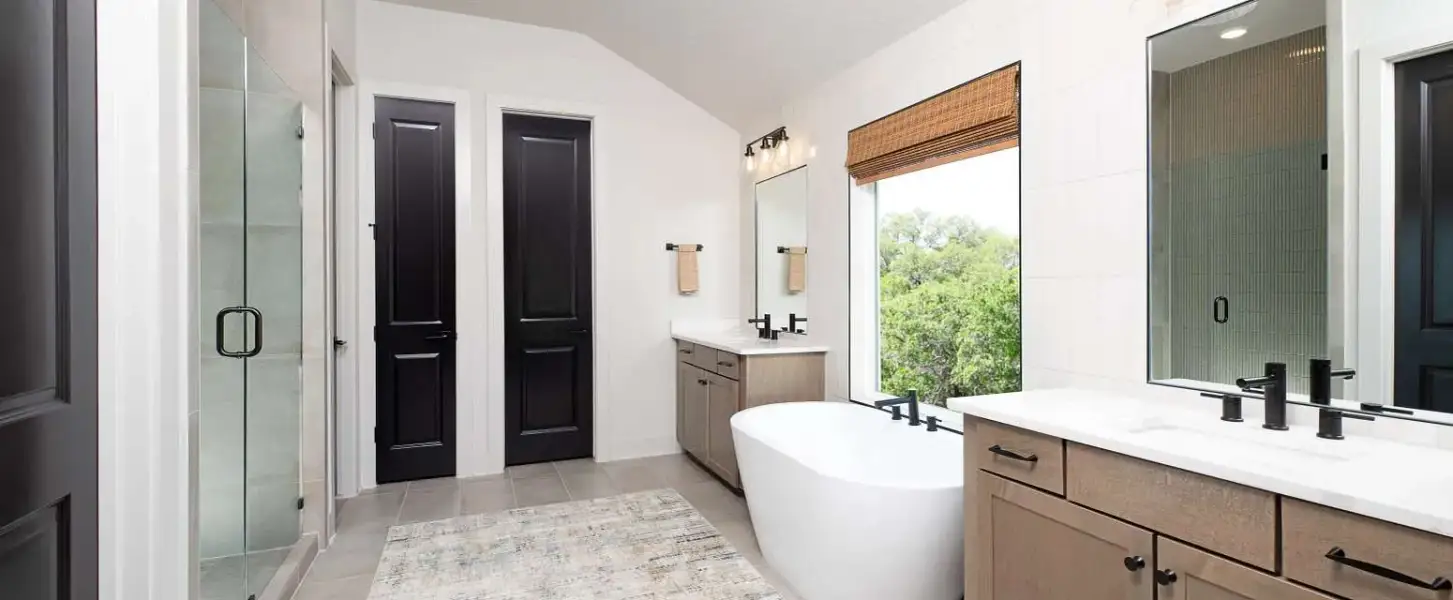 Representative furnished interior of a home built from the Comal by Ashton Woods in Saddlebrook Ranch, Schertz (Image 6).