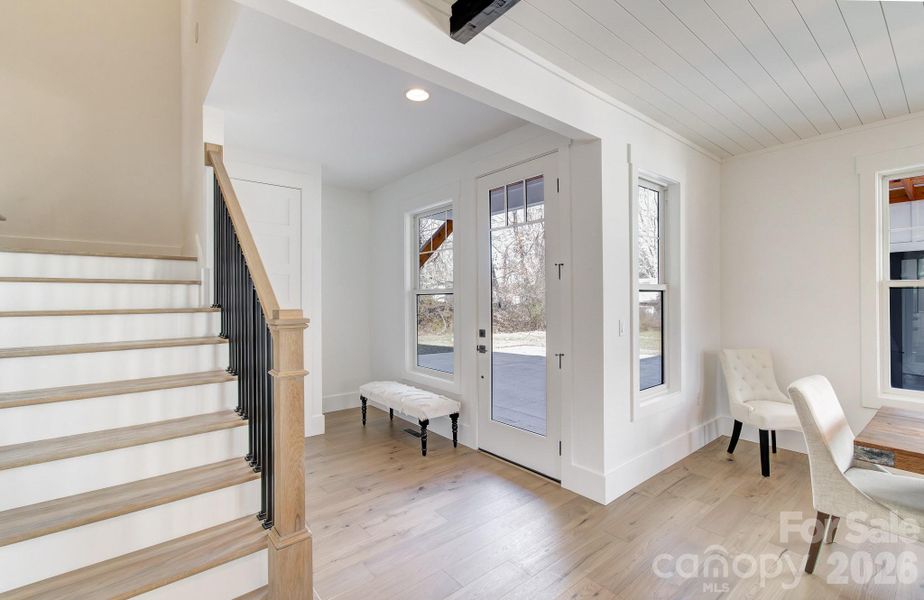 Furnished interior view inside a new home in , Mills River (Image 34).