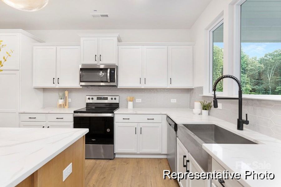 Furnished interior view inside a new home in Mooreland Oaks, Mount Holly (Image 14).