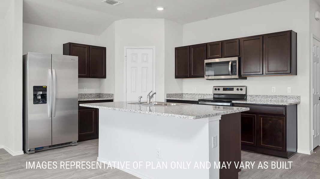 Furnished interior view inside a new home in Pecan Creek, Temple (Image 6). Furnished interior view inside a new home in Pecan Creek, Temple (Image 6).
