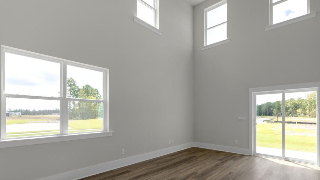 Spacious, unfurnished interior of a new home in Indigo Preserve Townhomes, Leland (Image 18).