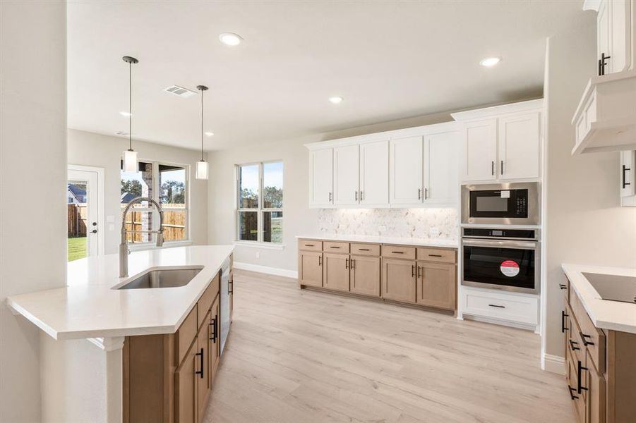 Furnished interior view inside a new home in Anderson Crossing, Trenton (Image 6). Furnished interior view inside a new home in Anderson Crossing, Trenton (Image 6).