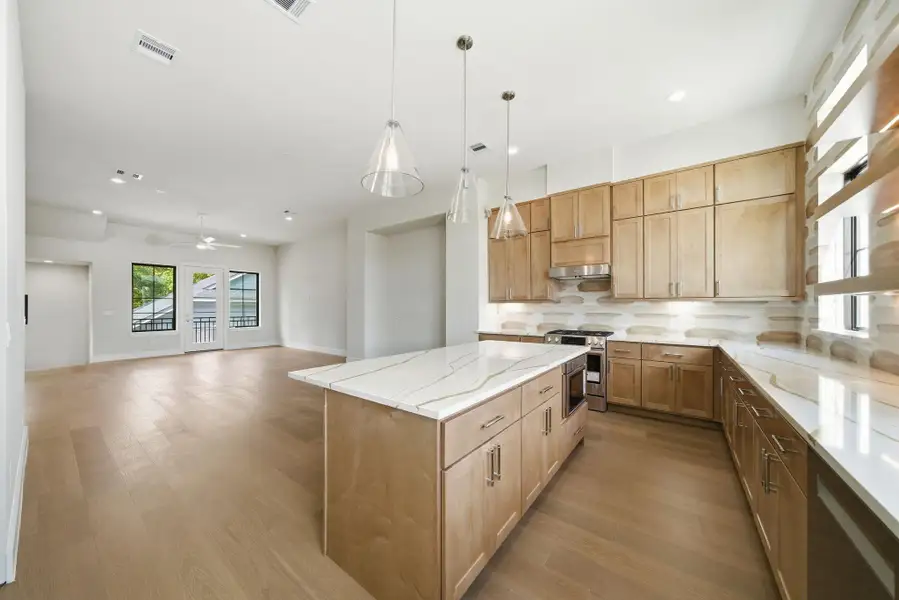 Furnished interior view inside a new home in Spring Valley Creek, Houston (Image 4).