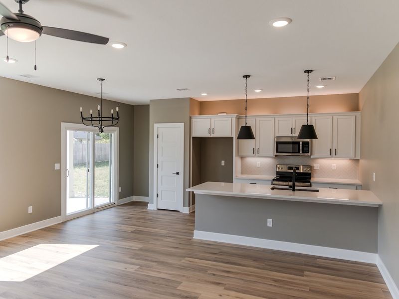 Furnished interior view inside a new home in Heritage Commons, Andover (Image 4).