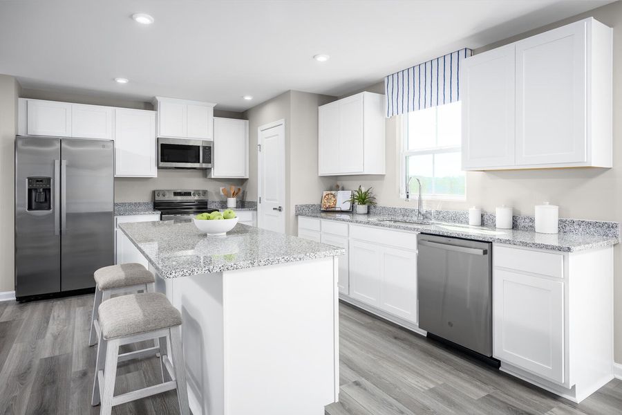 Furnished interior view inside a new home in Somerset, Santee (Image 3).