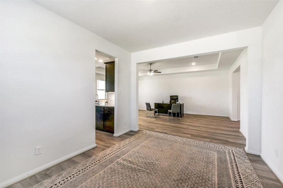 Furnished interior view inside a new home in Barton Place, Cleveland (Image 9). Furnished interior view inside a new home in Barton Place, Cleveland (Image 9).