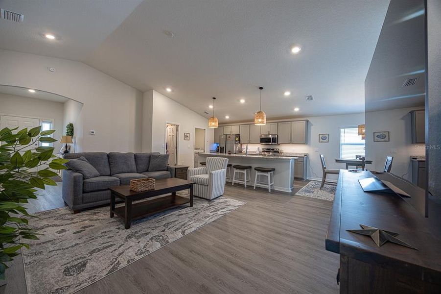 Furnished interior view inside a new home in , Parrish (Image 6).