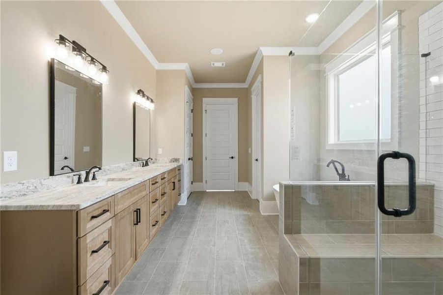 Furnished interior view inside a new home in , Jefferson (Image 13).