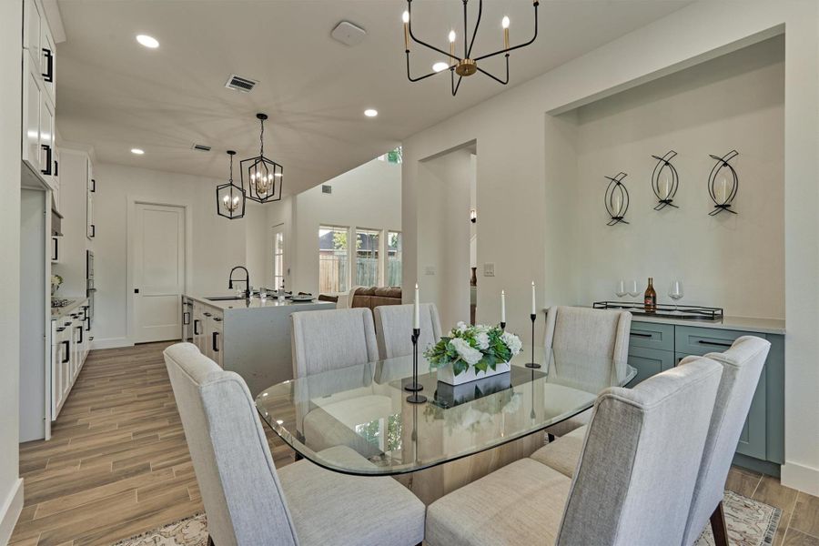 Furnished interior view inside a new home in , Montgomery (Image 9).
