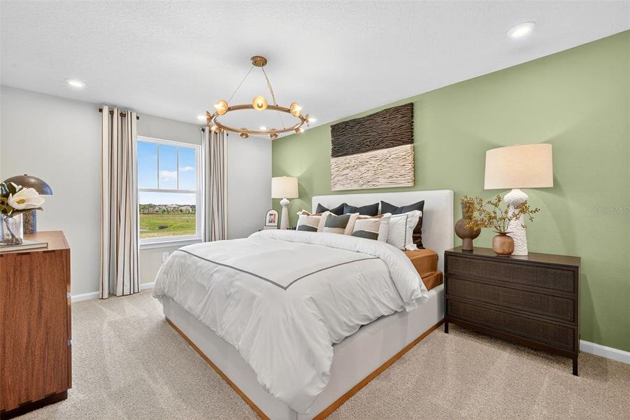 Furnished interior view inside a new home in Crosswind Ranch, Parrish (Image 14).