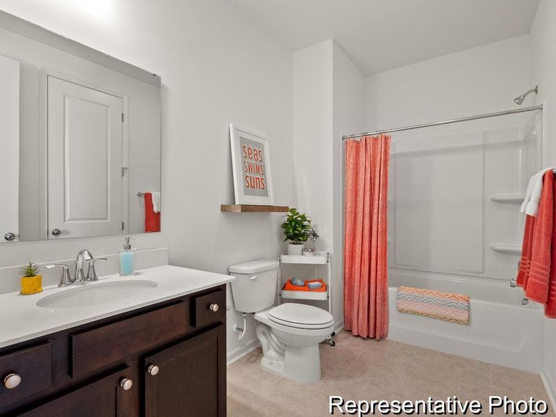 Furnished interior view inside a new home in , Ravenel (Image 10).