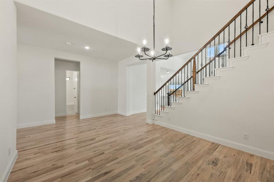 Spacious, unfurnished interior of a new home in Wildflower Ranch 60-65, Justin (Image 24). Spacious, unfurnished interior of a new home in Wildflower Ranch 60-65, Justin (Image 24).