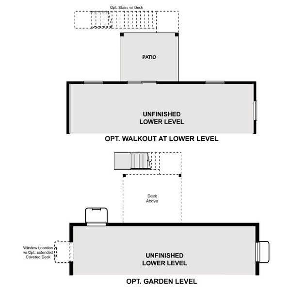 2D floor plan layout of this home in The Aurora Highlands, Aurora, CO (Image 7).